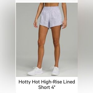 Lulu Lemon 🍋 Hotty-Hot Shorts